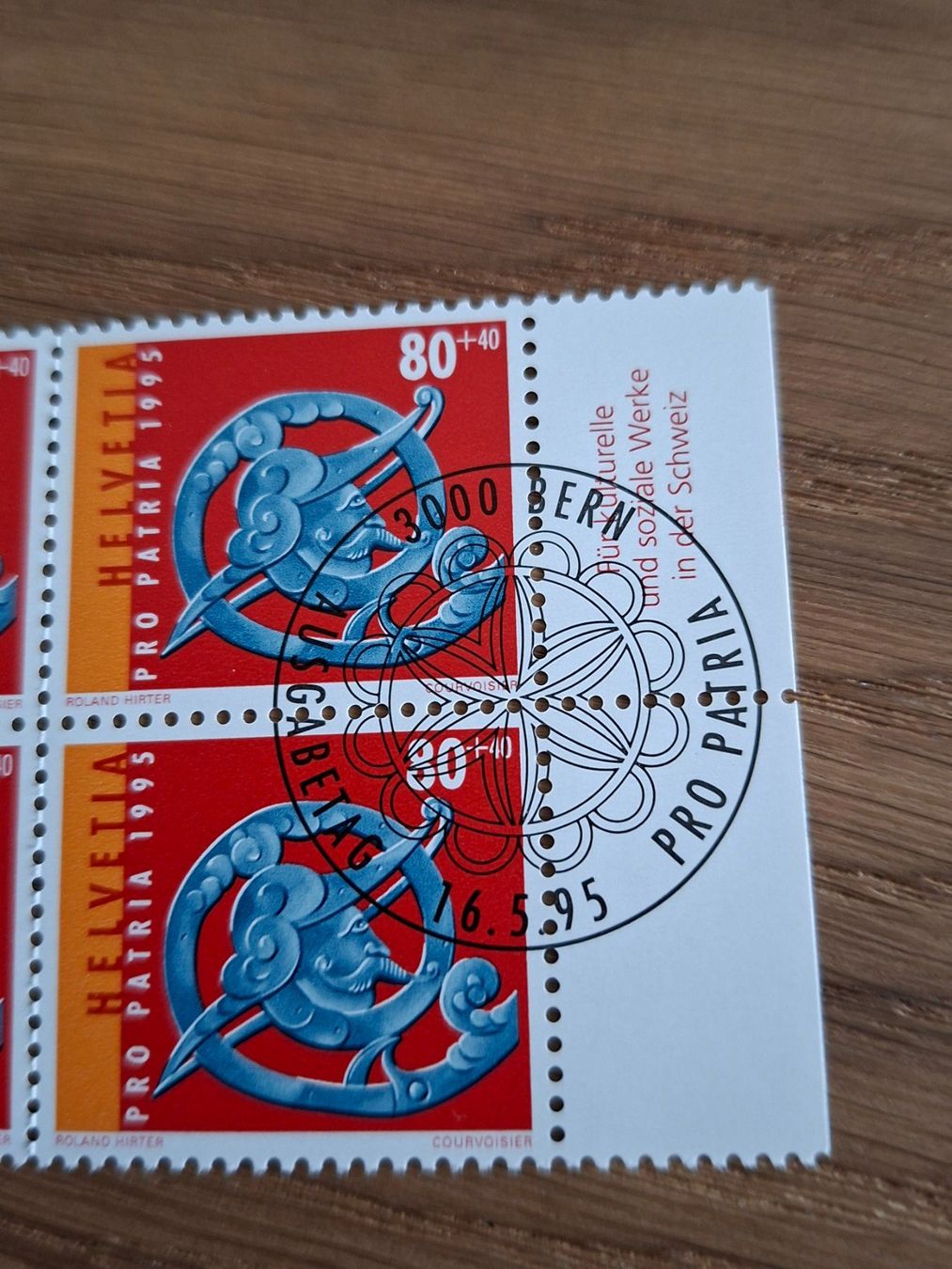 Tutti i francobolli: Markenheftchen: Pro Patria 1995 – Nuovo (secondo la descrizione) da Hinterkappelen venduto da 1399 7