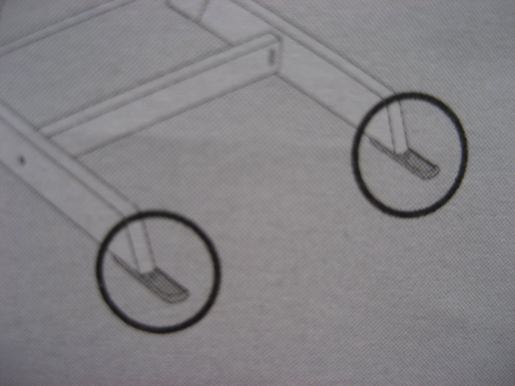 Stokke Seggioloni: Tripp Trapp Trip Trap Bodengleiter Schrauben Extended Glider – Usato da Giswil venduto da tilema 5