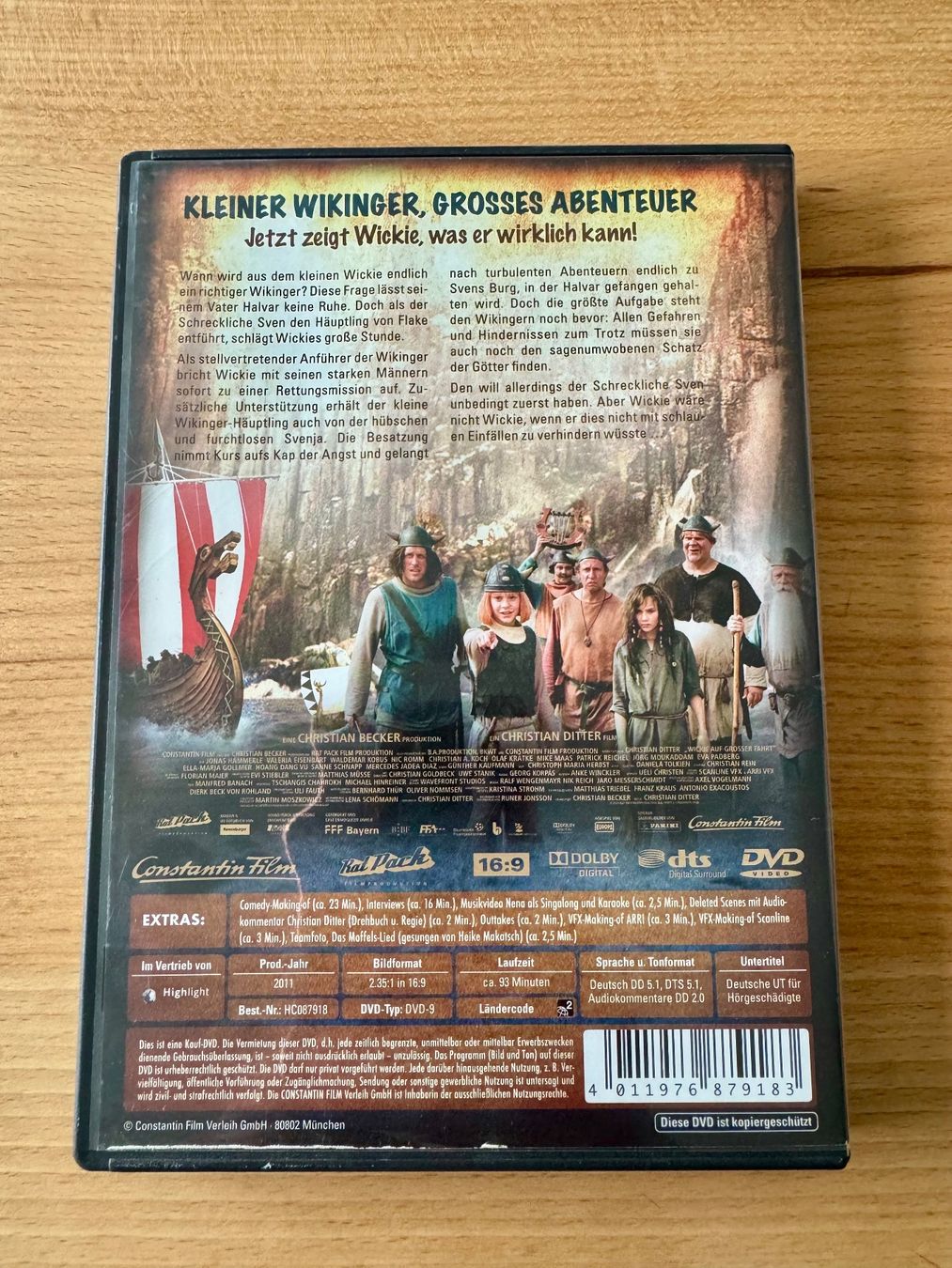 Tutti i DVDs: DVD - Wickie auf grosser Fahrt – Usato da Gersau venduto da walin_6442 2