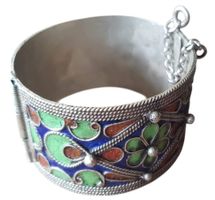 Armreif Marokko Tuareg Cloisonné