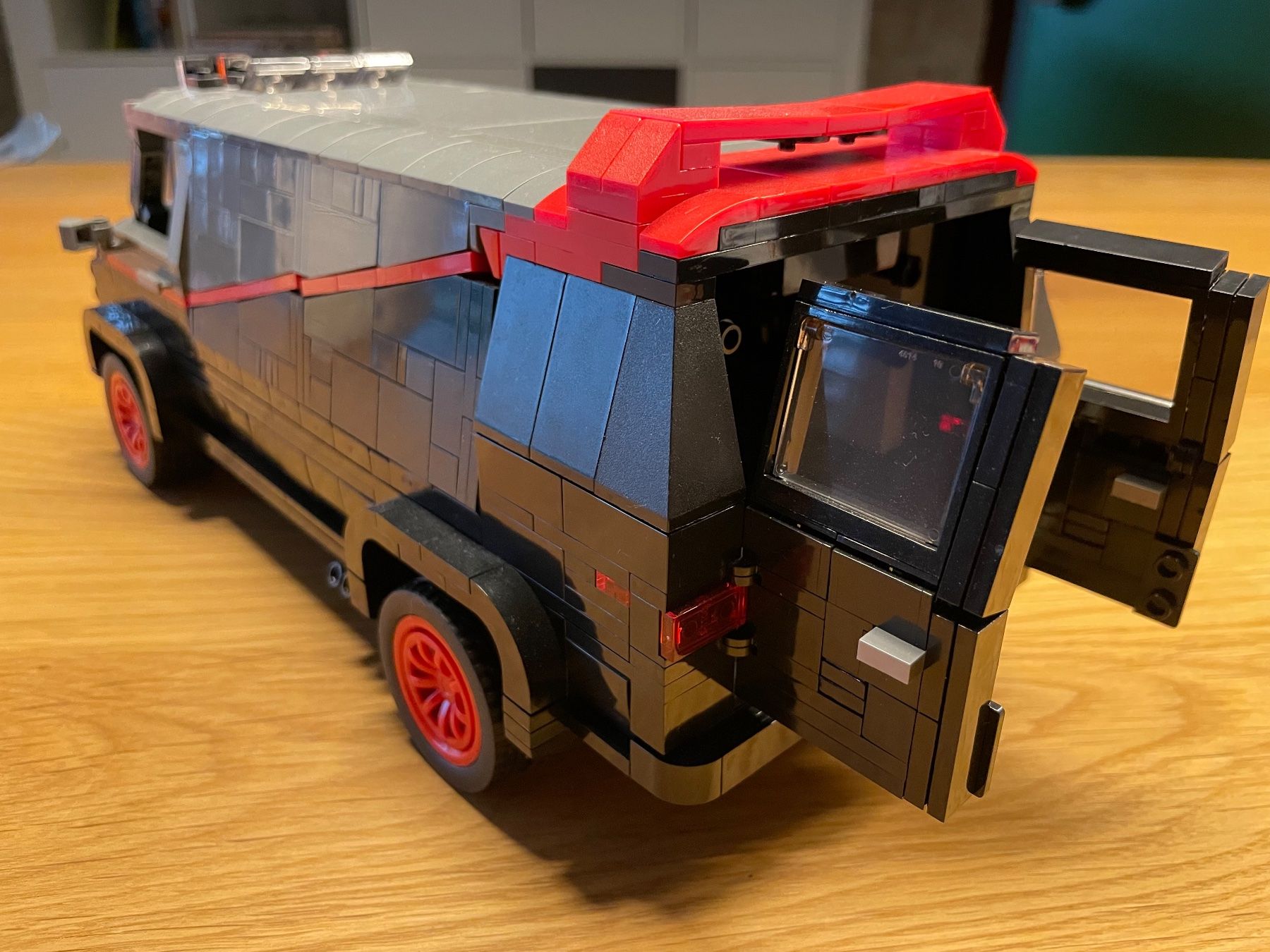BlueBrixx Kit di costruzioni: Bluebrixx - A-Team Van – Usato da Biberstein venduto da Aerosmith 4
