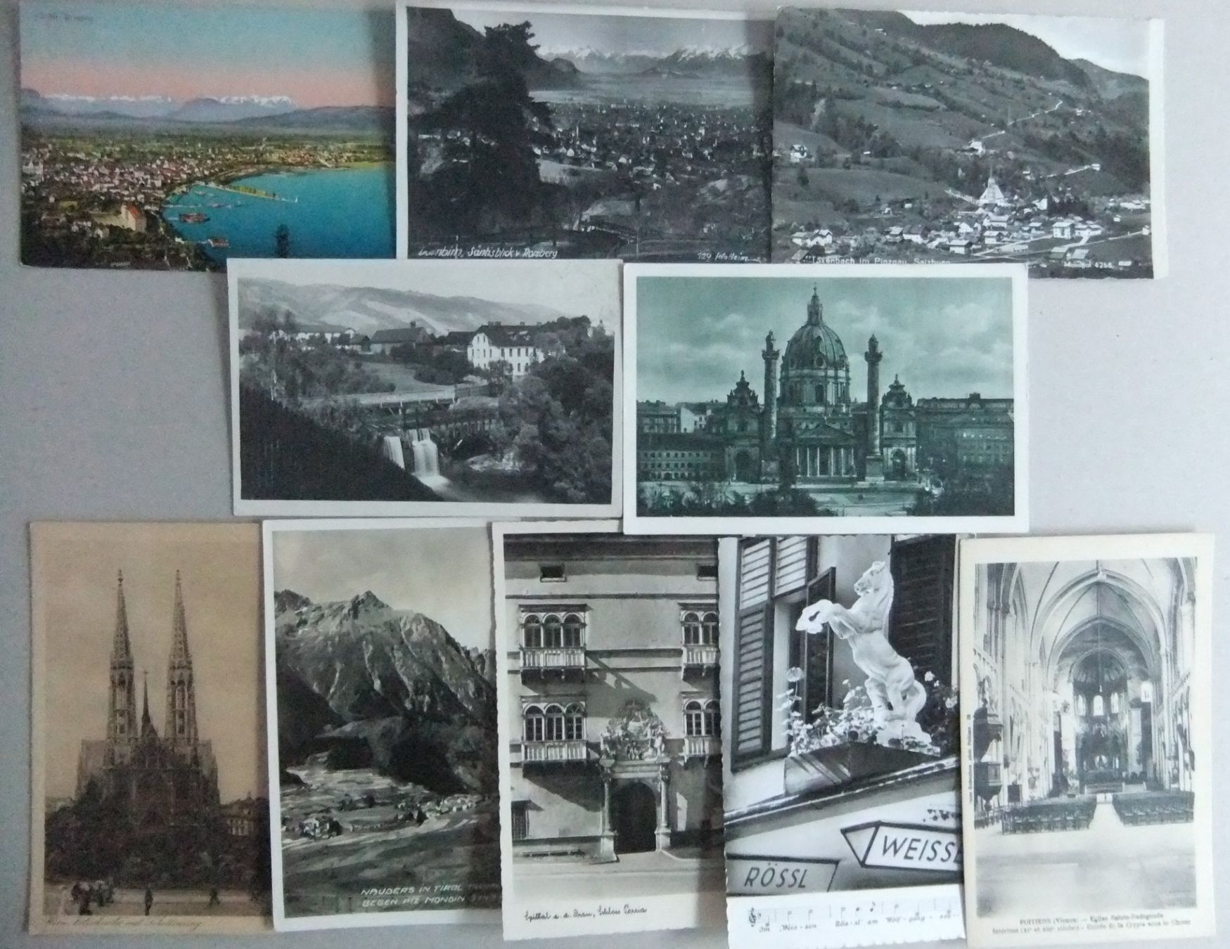 Cartoline postali: 100 Ansichtskarten Oesterreich – Usato da St. Niklaus VS venduto da wunschlos54 6