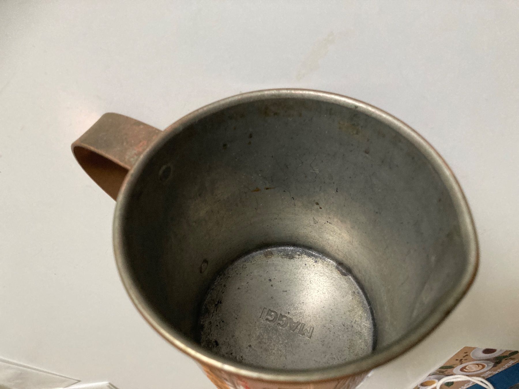 Küchengeräte: Alter Kupfer-Messbecher MAGGI – Gebraucht aus Zürich von Chaeffeler 2