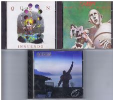 Auswahl an QUEEN CDs: CHF 4.90 je Titel