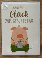 Karte / Glückwunschkarte 'Ganz viel Glück zum Geburtstag'