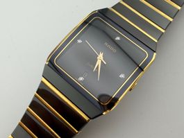 RADO Keramik/Gold läuft