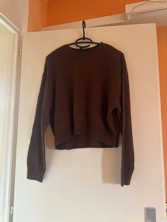 Pull marron en maille – H&M – Taille S