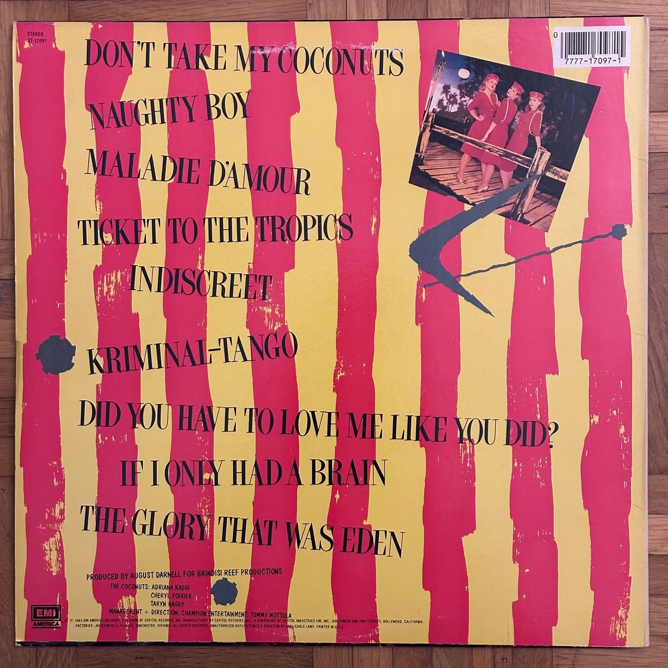 Dischi in vinile: LP - The Coconuts – Don't Take My Coconuts – Usato da Breganzona venduto da Onairda75 1