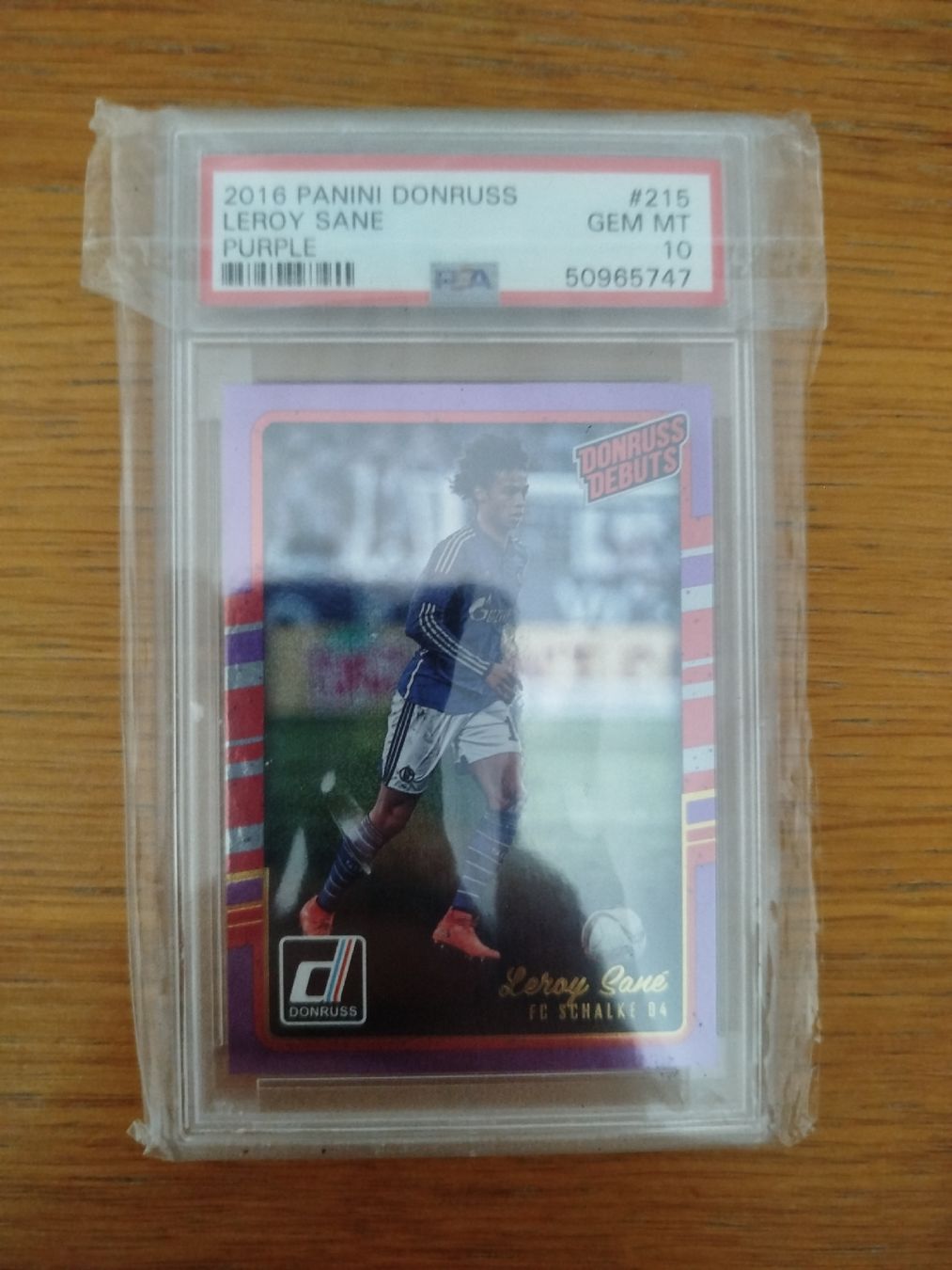 Panini Sammelbilder & Trading cards: Panini Leroy Sane Rookie 2016 PSA10 – Neu (gemäss Beschreibung) aus Wettingen von mirna04