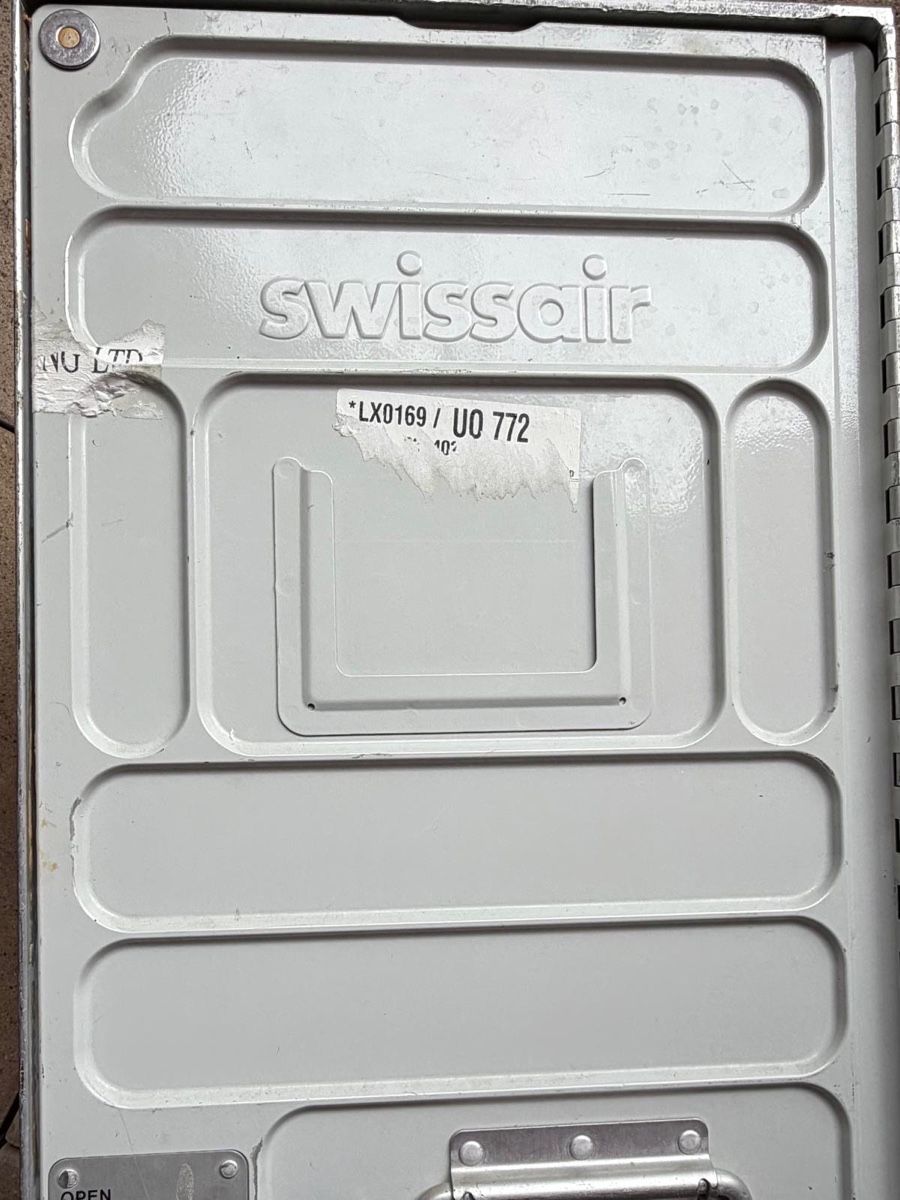 Swissair Altro in Aeronautica: Original Swissair Trolley – Difettoso da Bettlach venduto da win_z8sd 4