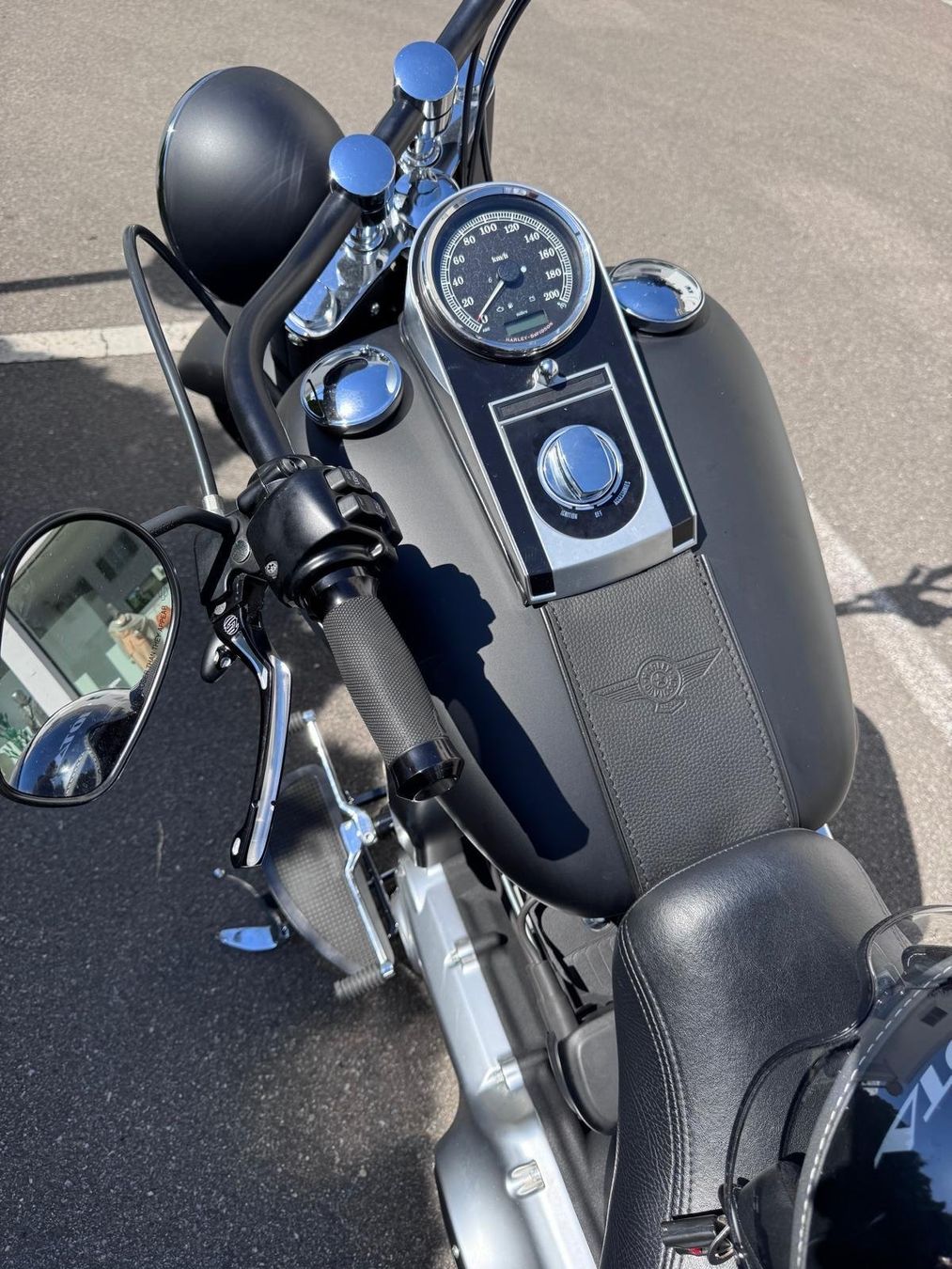 Harley-Davidson Chopper: Harley Davidson FLSTFB  103 – Usato da St. Gallen venduto da 62_Kaiser 2