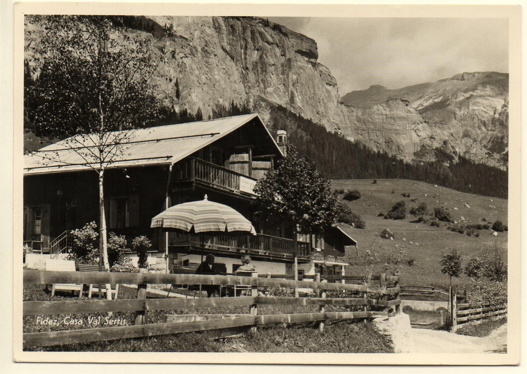 Ansichtskarten: FLIMS FIDAZ Casa Val Serris – Gebraucht aus Jona von philajona