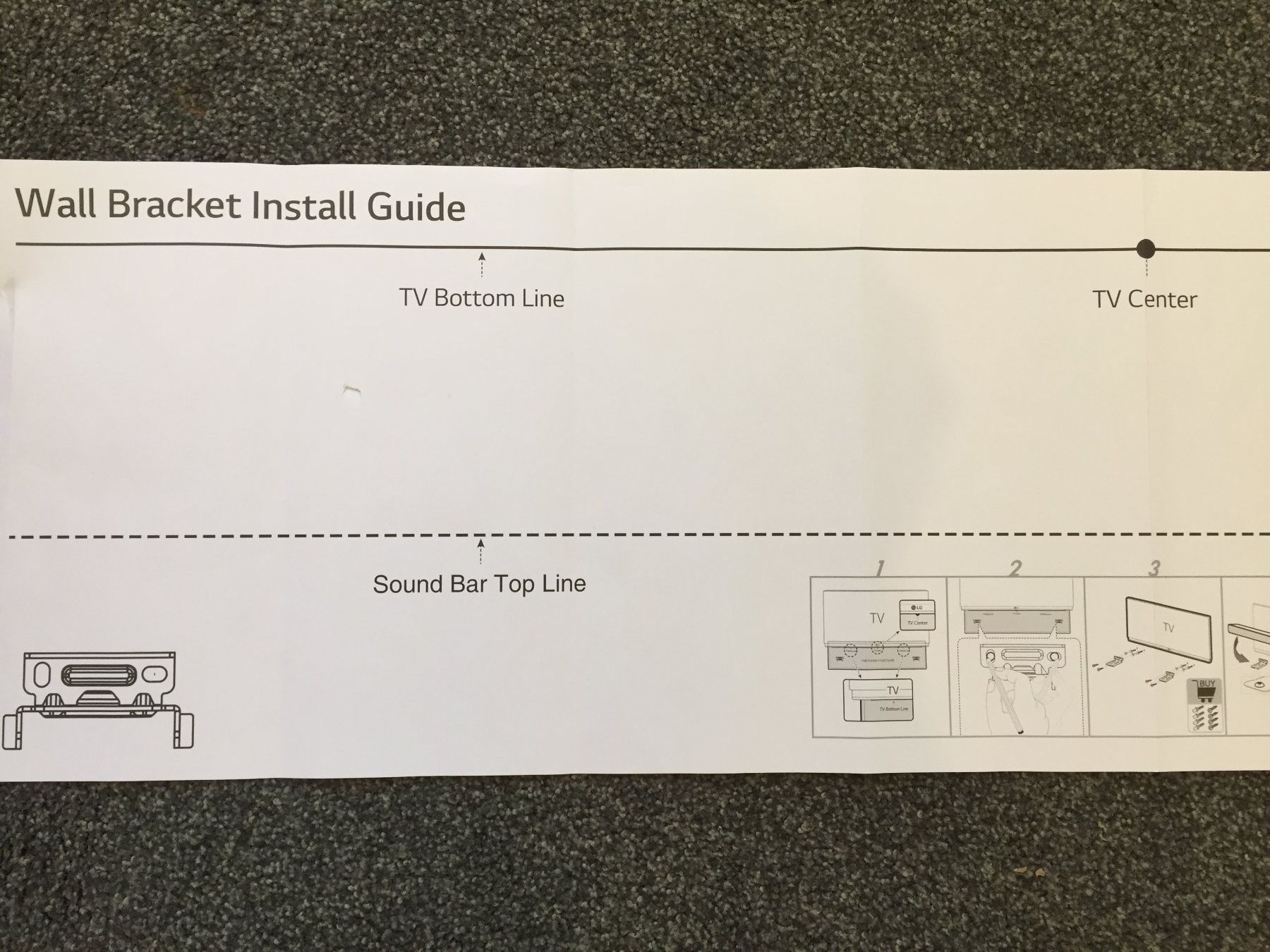 LG Supporti a parete: Wandhalter zu LG DSPYA9  Soundbar – Nuovo e nell'imballaggio originale da Würenlingen venduto da Schneiderhifi 3