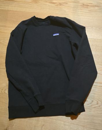 Patagonia Pullover schwarz Rundhalsausschnitt gebraucht