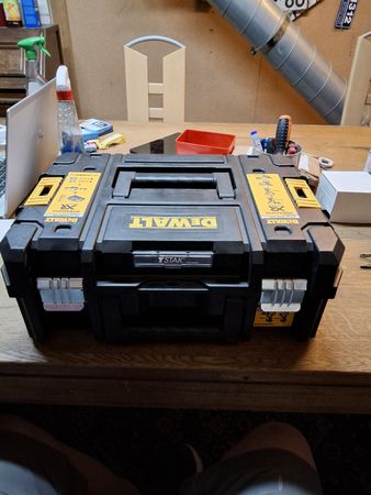 DeWalt TSTAK Werkzeugkoffer schwarz guter Zustand ( S )