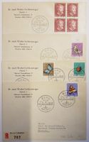 JB39) 1952, Pro Juventute FDC, 4 Briefe Kt. 120.-