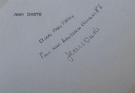 Jean Dasté (1904-1994) Schauspieler - Autogramm