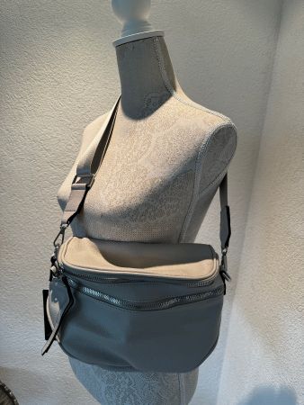 Neu Trendy Umhängetasche wie Leder Beige