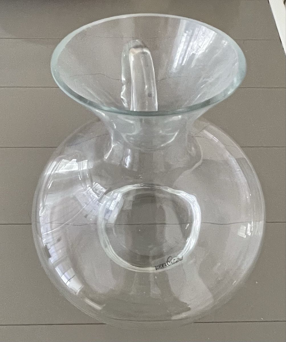 Caraffe: Carafe à vin élégante, décanteur – Usato da Fribourg venduto da Obiwan22 1