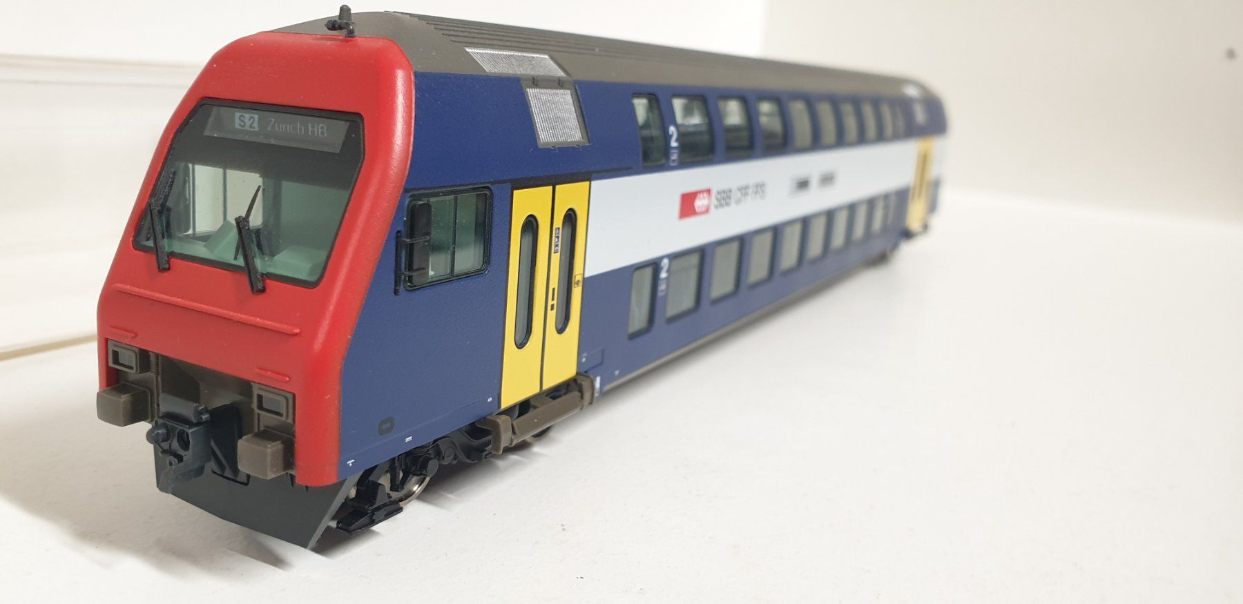 Fleischmann Modellini di ferrovie: Fleischmann S-Bahn Steuerwagen H0/AC 1632 – Nuovo (secondo la descrizione) da Geroldswil venduto da TopTrain54 4