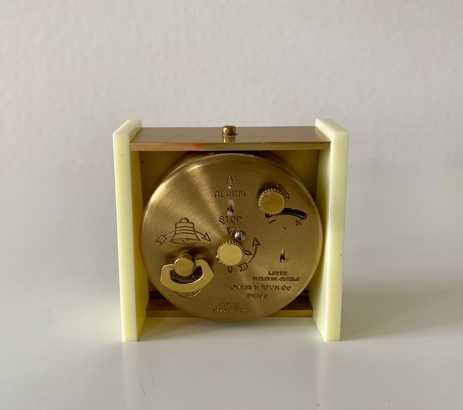 Cyma Sveglie: Cyma Amic Mid-Century Wecker – Usato da Basel venduto da curated_finds 3