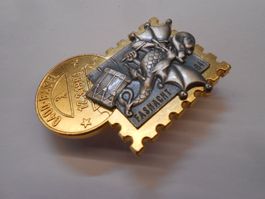 Basler Fasnacht "Blaggedde" 1984 - Gold (ll)