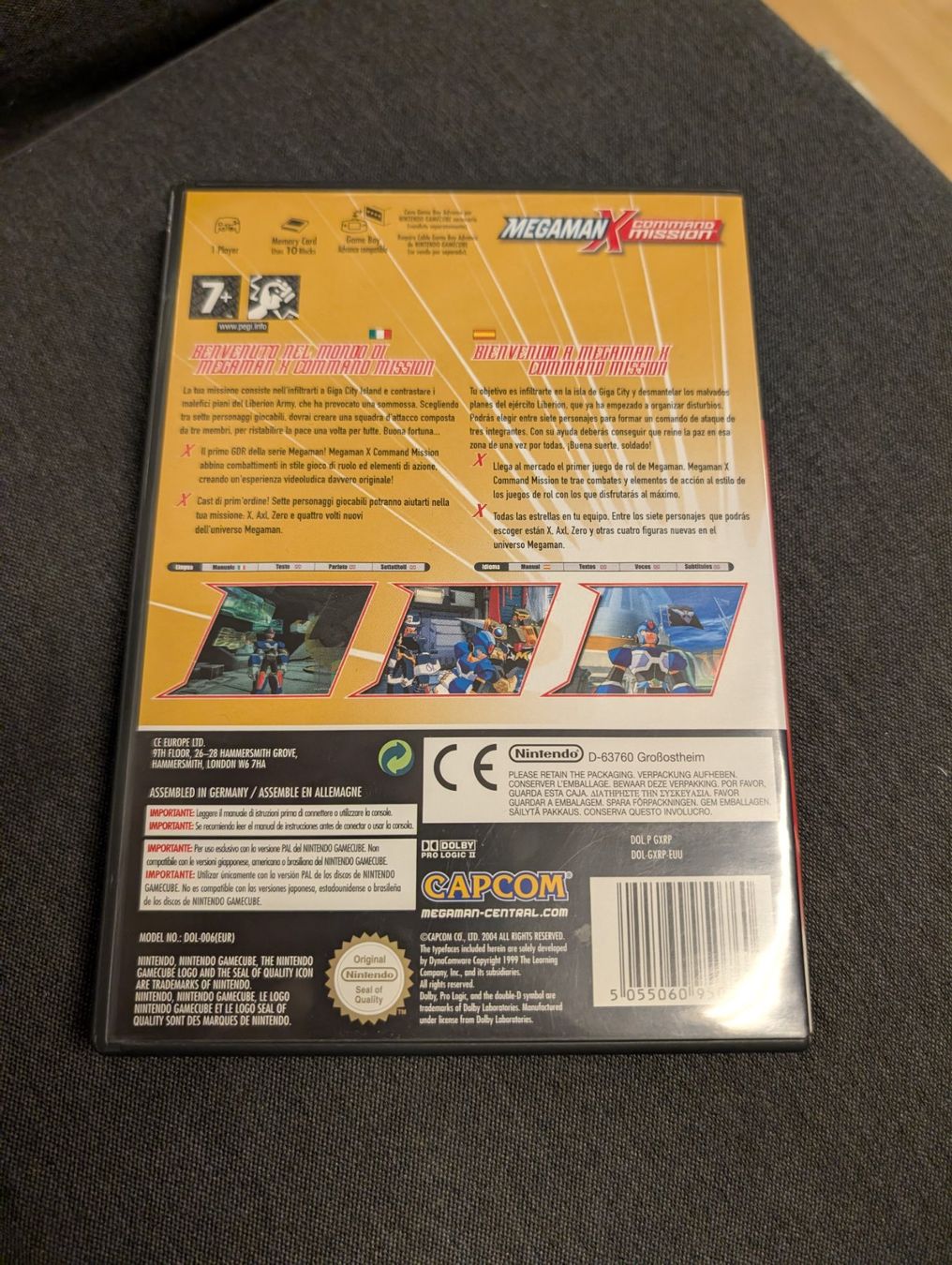 Jeux: MegaMan X command mission Nintendo Gamecube – D'occasion à Giubiasco par Ticinerd 1