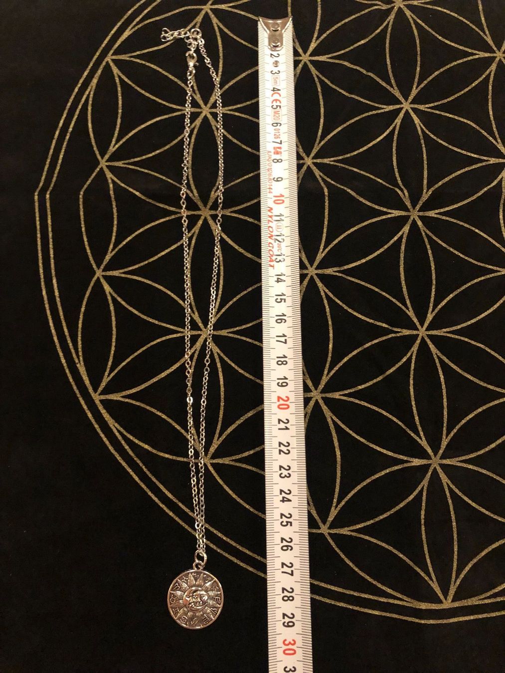 Ciondoli: Amulett Sonne/Mond mit Zodiac – Nuovo (secondo la descrizione) da Gams venduto da Mariawicca 3