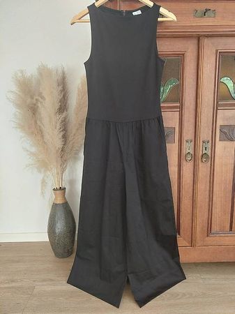Top! & Other Stories Jumpsuit schwarz 36 Viskose + Baumwolle