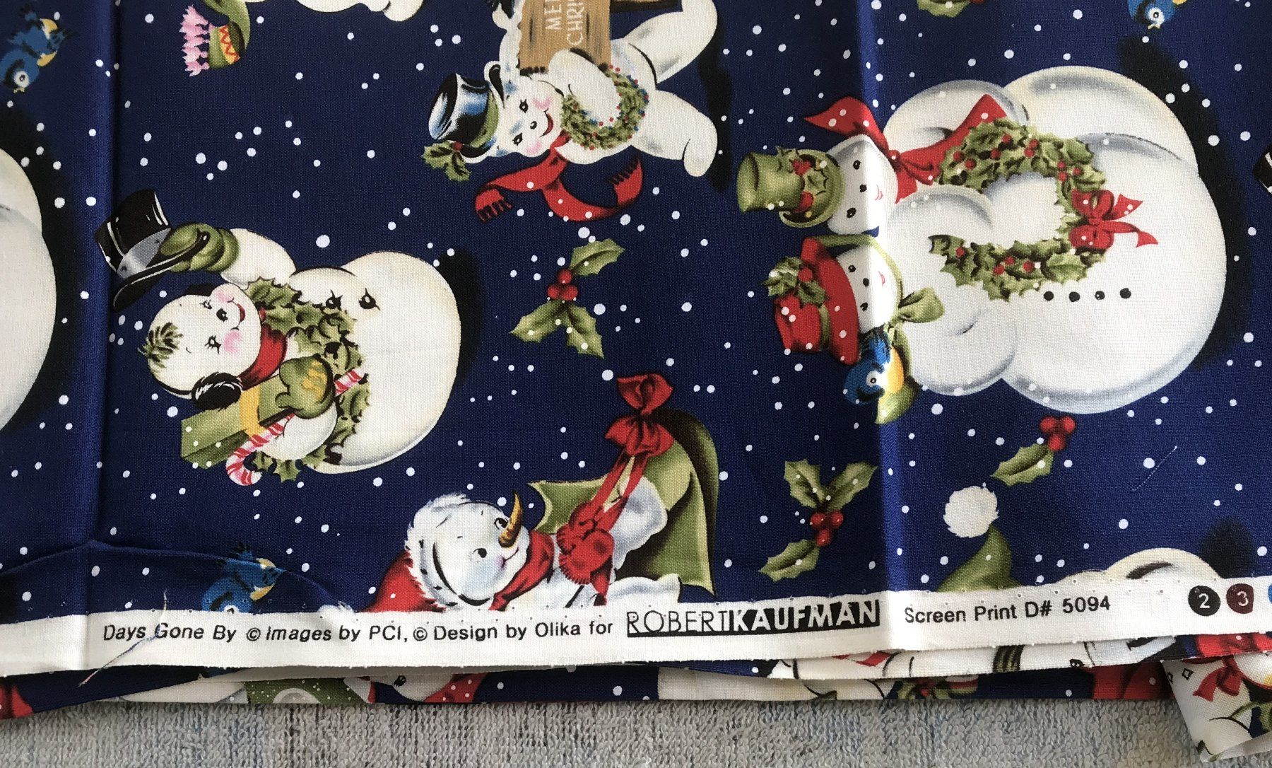 Stoffe: STOFF WEIHNACHTEN CA.115X115CM NEU – Neu (gemäss Beschreibung) aus Ostermundigen von wini63 3