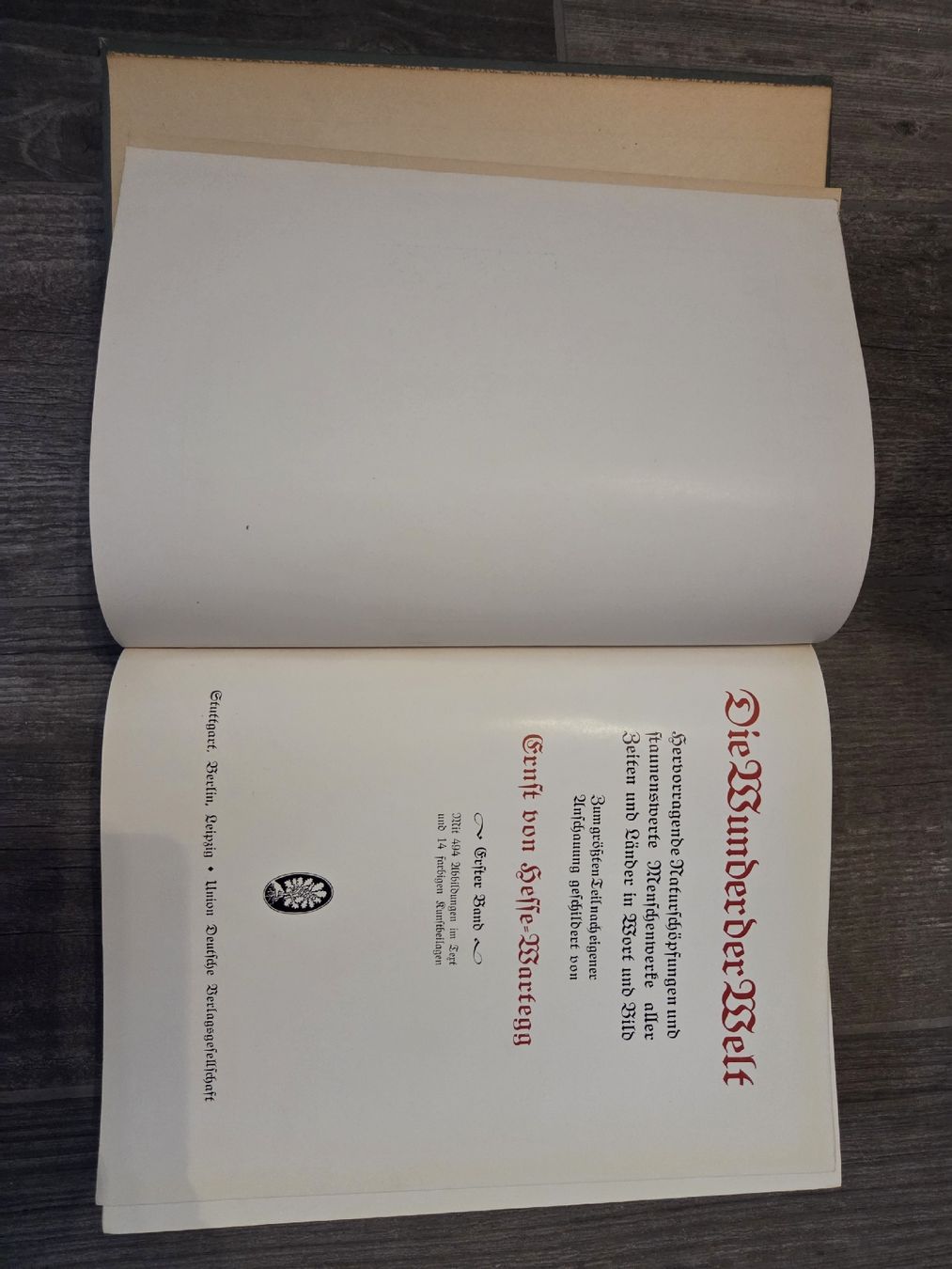 Libri: Wunder der Welt I – Usato da Bülach venduto da Ayanee 1