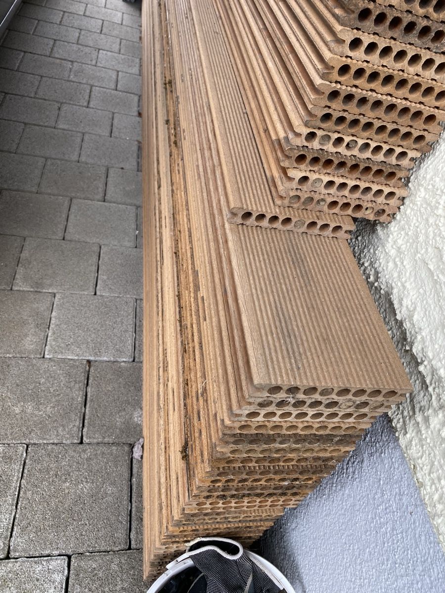 WPC Terrassendielen / ca. 16m2 (Gebraucht) in Eiken für CHF 220 – nur Abholung auf Ricardo kaufen