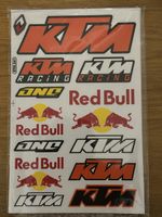 Autocollants KTM & Red Bull neufs - super look!