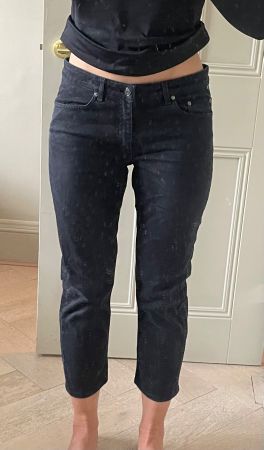 Acne black jeans size 29