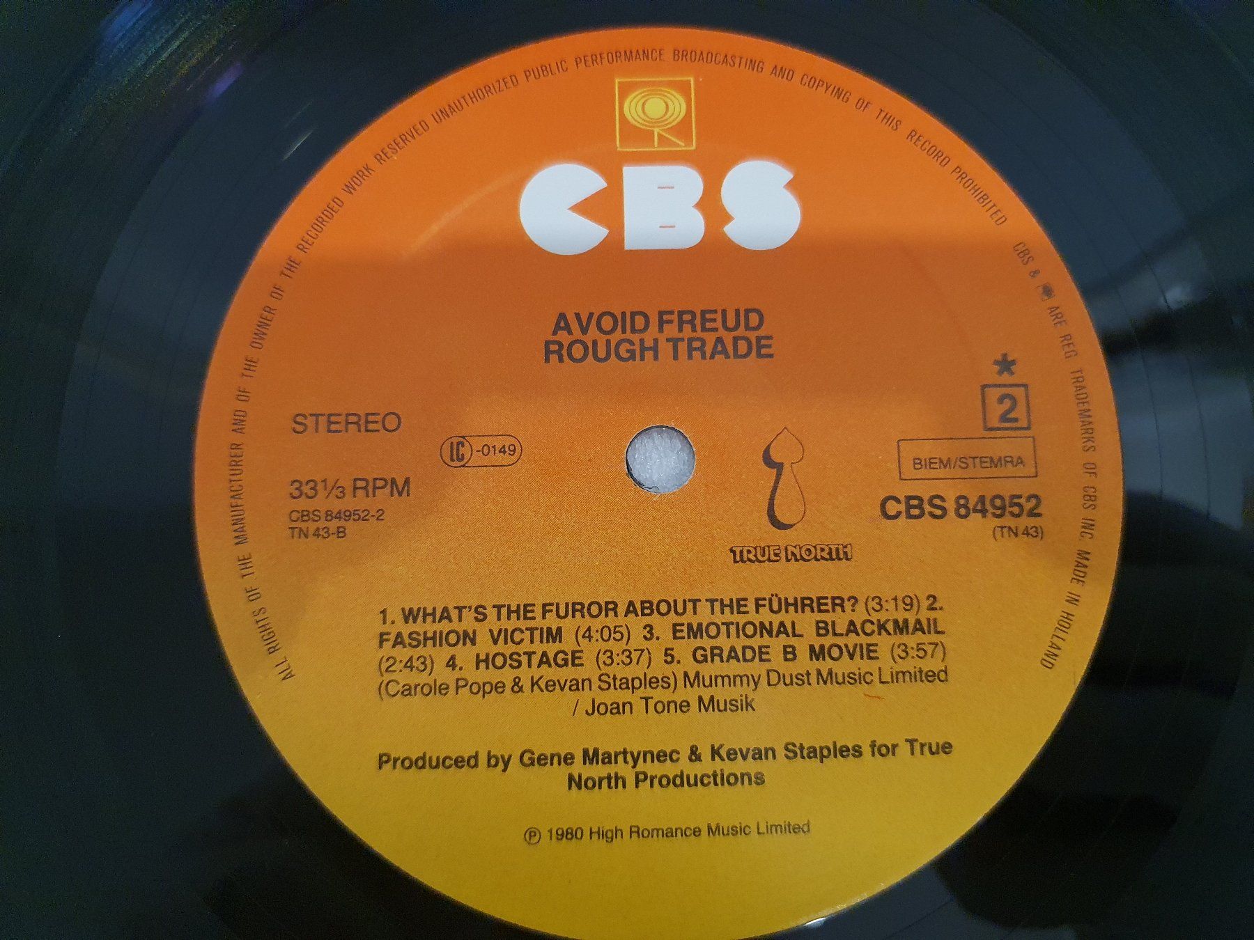 Dischi in vinile: Rough Trade – Avoid Freud – Usato da Uster venduto da Vinyl-Leidenschaft 7