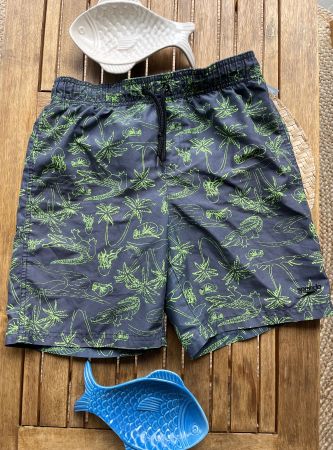 Speedo Badehosen mit Krokodrile Jung 12 Jahre; Versand 2 CHF