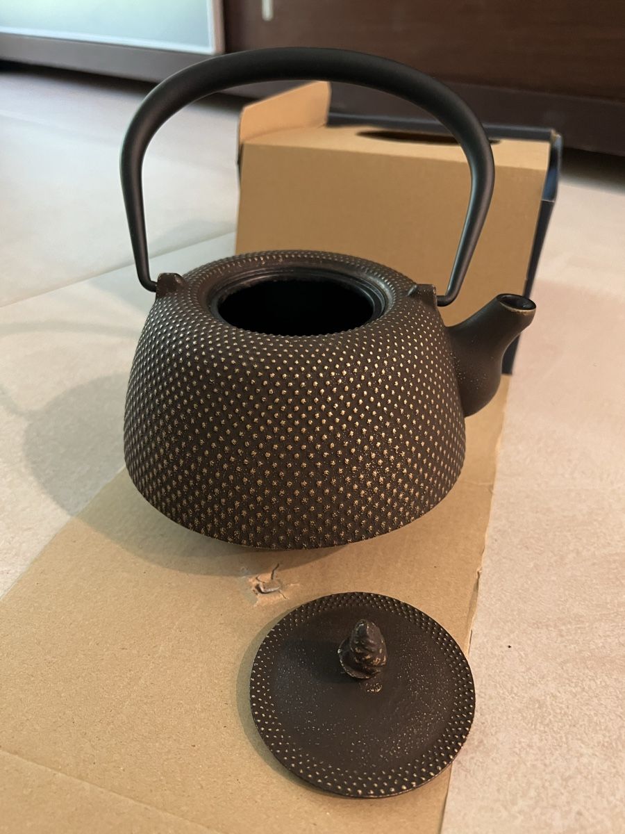 Teiere: Iwachu Cast Iron Japanese Tea Kettle, 0,8 l – Nuovo e nell'imballaggio originale da Corsier GE venduto da Karol_save_planet 5
