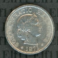 CHF___0.05 1971 -vz 5 Rappen