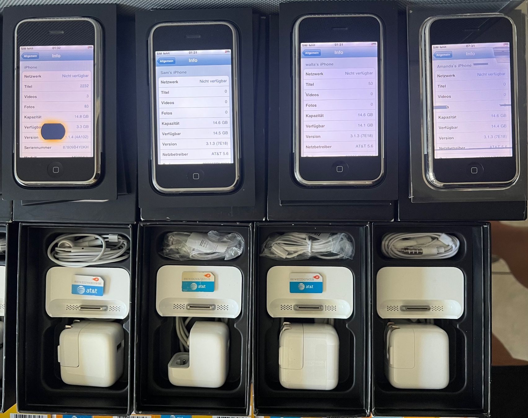 Apple Telefoni cellulari / Smartphones: 📱Apple iPhone📱2G📱1. Generation📱23 Stück📱16 GB📱MA384LL – Difettoso da Basse-Nendaz venduto da Diablo132 5