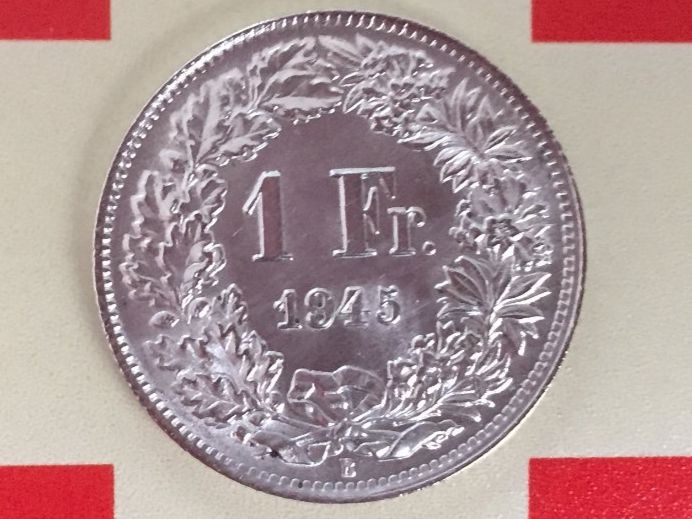 Toutes les monnaies: 1 Franken 1945 vz – D'occasion à Elsau par herbybay 2