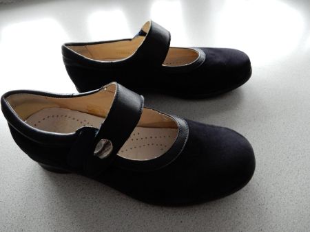 Ballerina dunkelblau, Grösse 38 H, Fidelio Helga