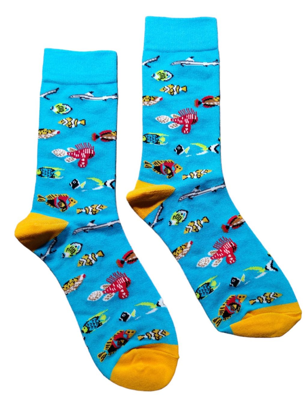 Calze: Socken Fische / Fish – Nuovo e nell'imballaggio originale da Zürich venduto da amysmith