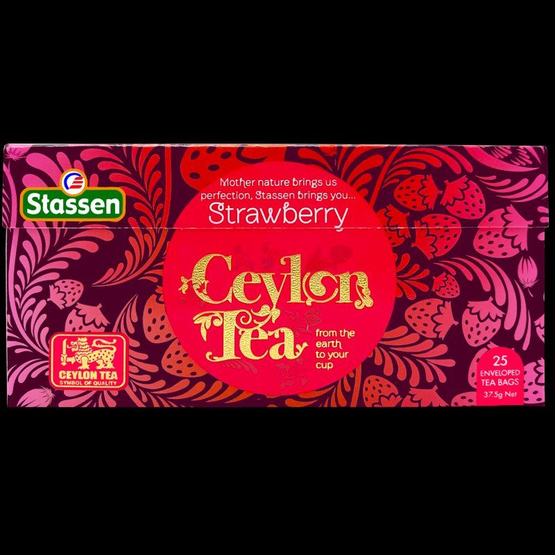 Cibi & Specialità: Stassen - Strawberry Tea - Gastro-Teebeutel – Nuovo e nell'imballaggio originale da Gampelen venduto da Geschenkxy 2
