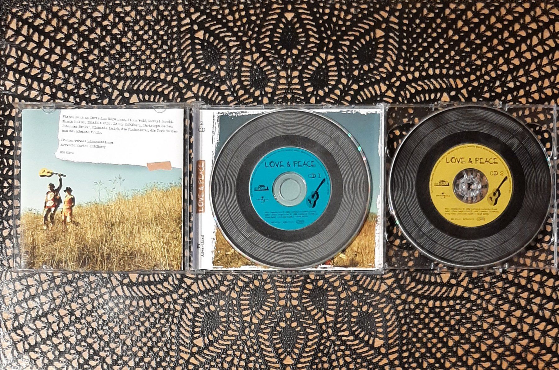 CD: Love & Peace, 2CD Rock Compilation Sampler 2003 – Usato da Schönenberg TG venduto da breiti12 2