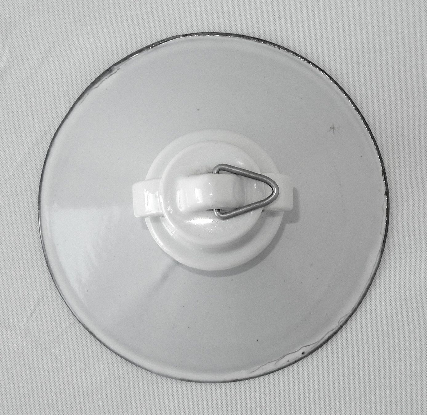 Lampadari & plafoniere: Antike Deckenleuchte - mit Schirm aus Emaille - Ø 20.0cm – Usato da Alpnach Dorf venduto da Reloved24 5