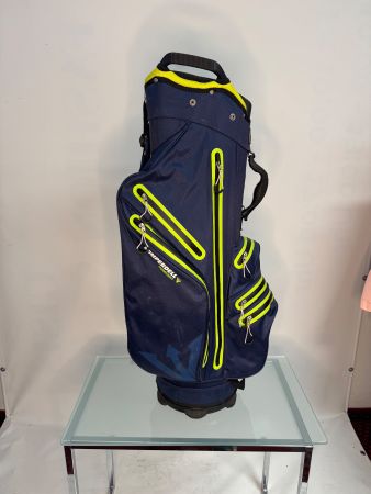 Komperdell Golf Cartbag blau / neongrün gebraucht