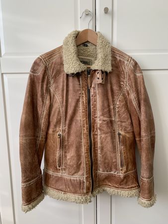 Punchball Lederjacke, Damen 40, Winter, Top Zustand!