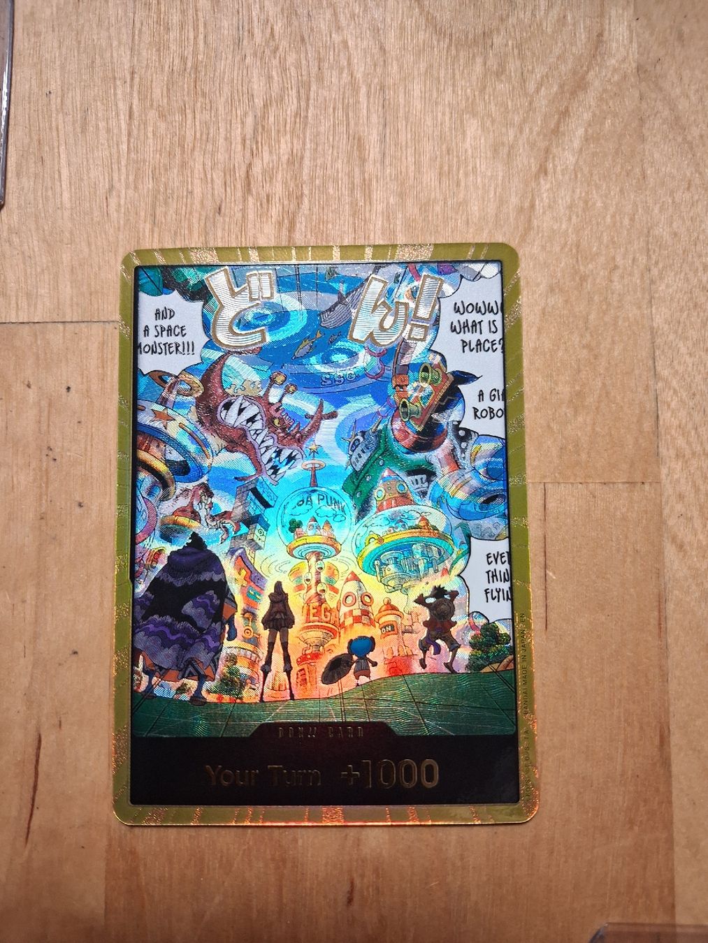 Bandai Sammelbilder & Trading cards: DON!! Card (Egghead) (Gold)  – Neu (gemäss Beschreibung) aus Oftringen von Chi_Mario