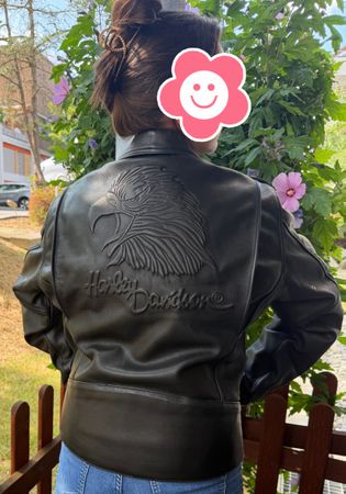 Lederjacke Damen Original Harley-Davidson  Grösse 38 