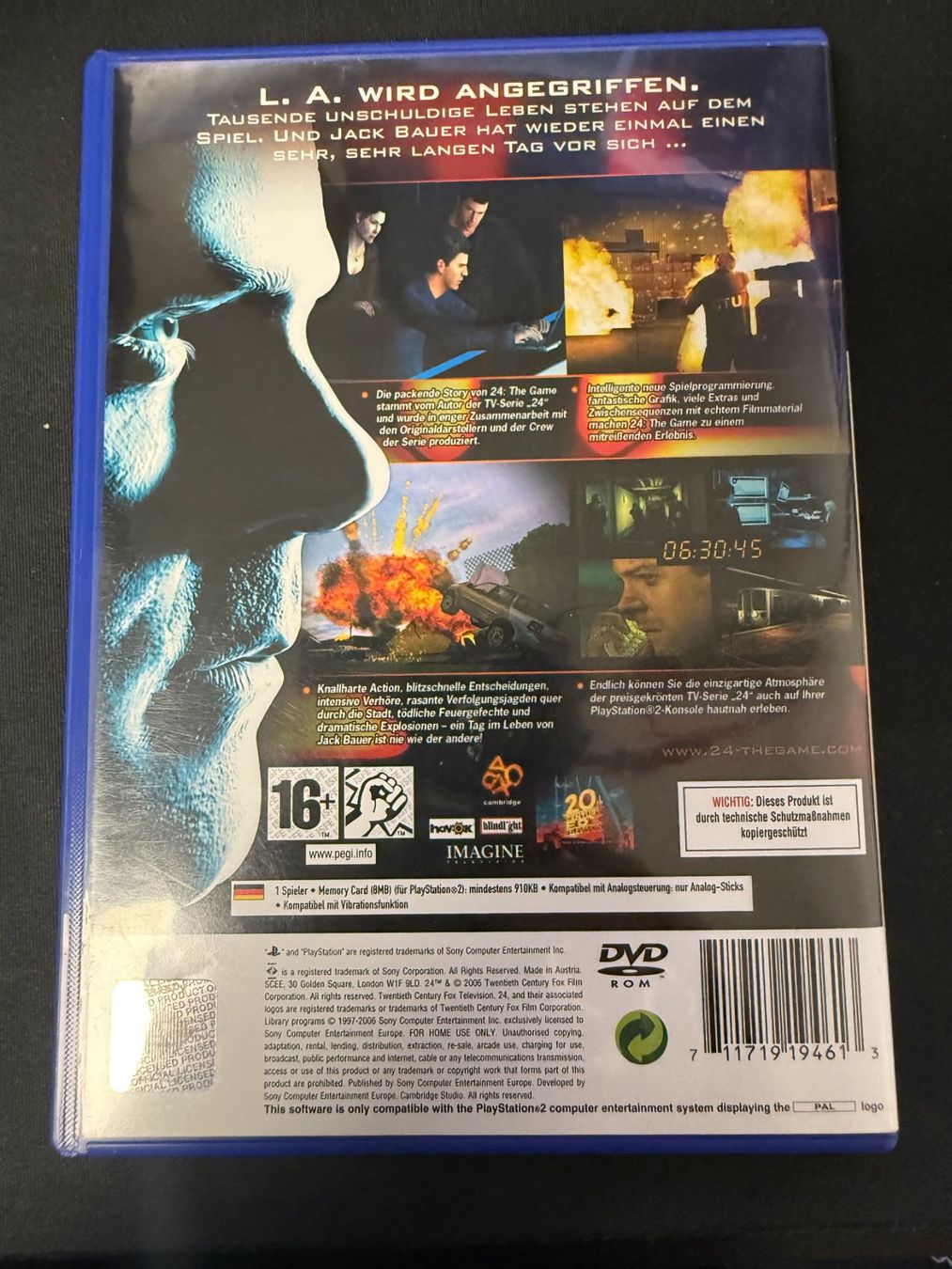 Giochi: 24 The Game - PS2 – Usato da Pont-de-la-Morge venduto da Darfal 2
